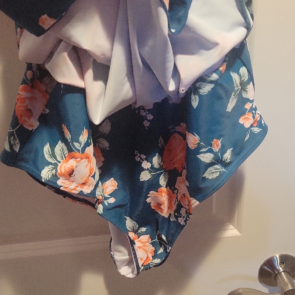 Floral One Piece Swimsuit - Picture 5 of 6